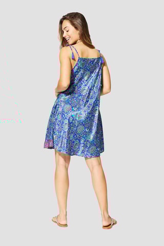 Abito a campana - Blu