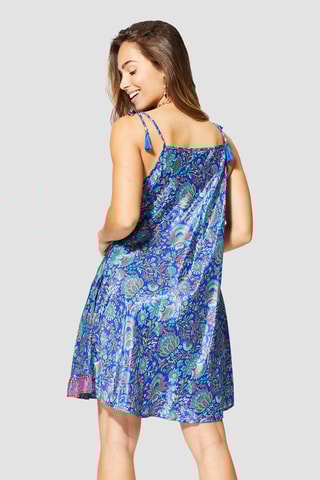 Abito a campana - Blu