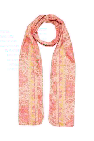 Foulard - Beige, giallo e rosa