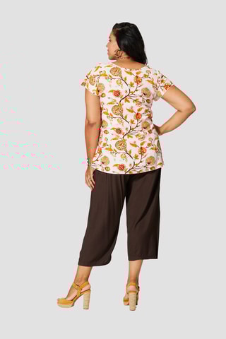 Tunica - Bianco, verde e marrone