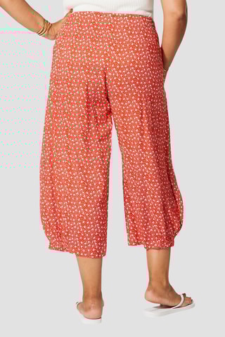 Pantaloni - Bianco e arancione