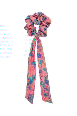 Scrunchie - Blu e rosa