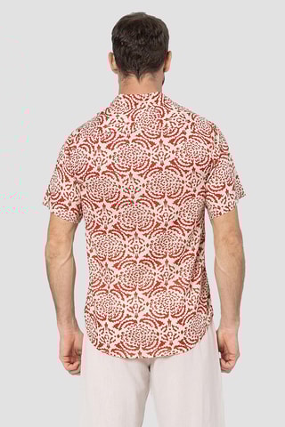 Camicia - Bianco e bordeaux