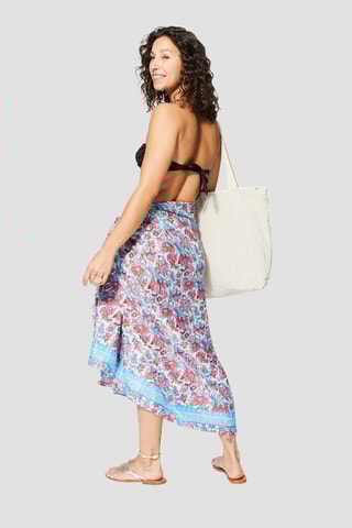 Foulard - Bianco, rosso e blu