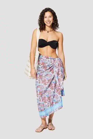 Foulard - Bianco, rosso e blu