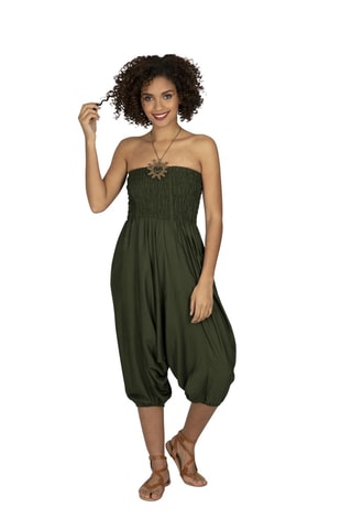 Tuta bustier 3 in 1 - Verde