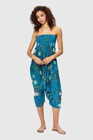 Pantaloni alla turca 2 in 1 - Bianco, rosso e blu