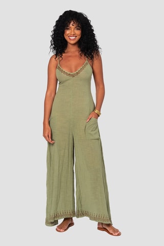 Tuta - Verde e marrone