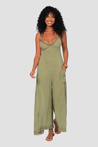 Tuta - Verde e marrone