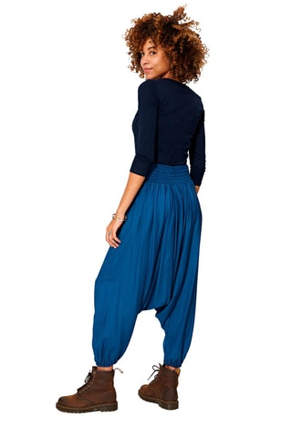 Pantaloni alla turca - Blu