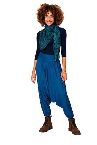 Pantaloni alla turca - Blu