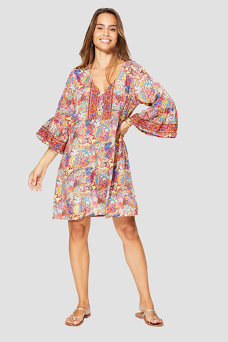 Abito taglio dritto - Rosa