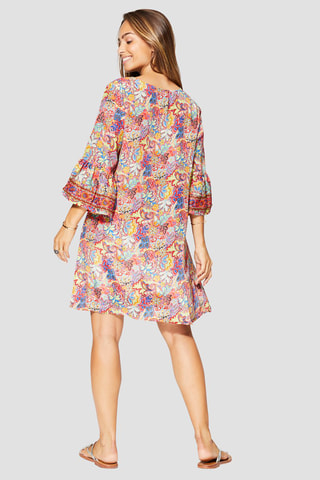 Abito taglio dritto - Rosa