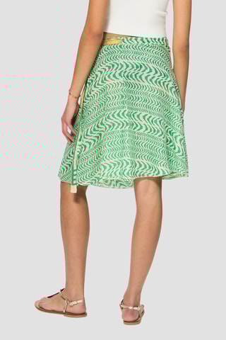 Gonna a portafoglio - Bianco e verde