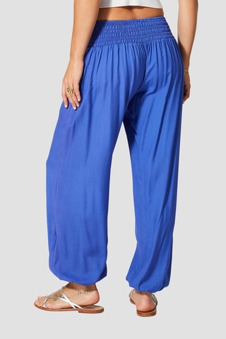Pantaloni alla turca - Blu