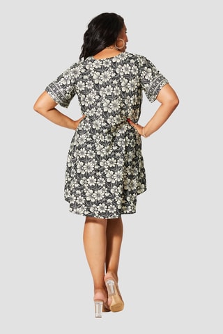 Abito - Beige e nero