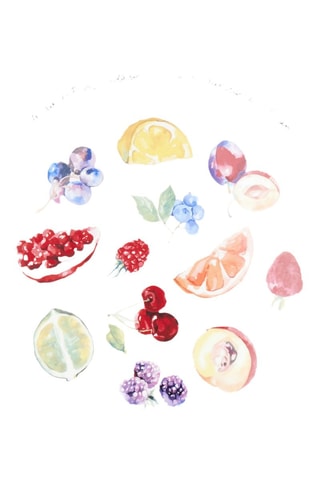 Assiette de présentation en porcelaine - 33 cm