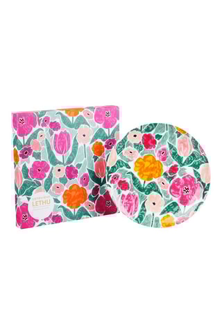 Plateau en porcelaine Art Du Printemps - 30,5 cm