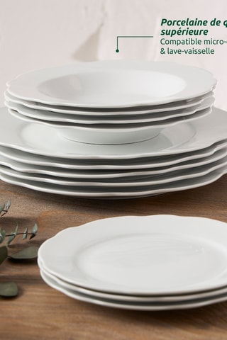 Service en porcelaine Vienne - 18 pièces