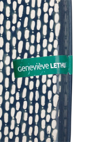 Plat de service en grès Suivez l'artiste - 1,8 x 13,5 x 25,9 cm