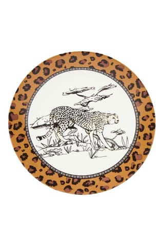 12 x Assiette à dessert en porcelaine Tanganyika - 21 cm