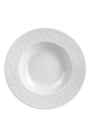 6 x Assiette creuse en porcelaine Calais Caudry - 22 cm