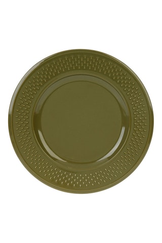 12 x Assiette plate Grain De Riz - 27 cm