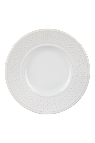 12 x Assiette à dessert Grain De Riz - 21 cm