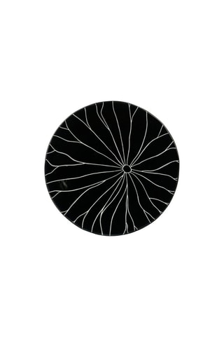 6 x Assiette à dessert en grès Dahlia - 20 cm