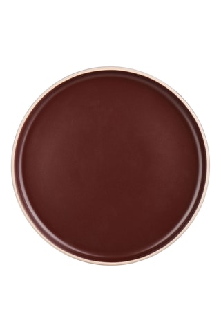 6 x Assiette plate en grès Aeki - 27 cm