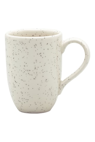 12 x Mug en grès Neige noire - 31 cl