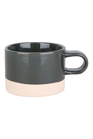 6 x Tasse à café en grès Bohème - 17 cl