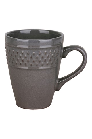 6 x Mugs en faïence Grain de riz - 35 cl