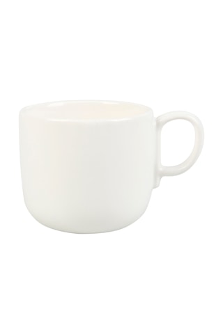 6 x Tasse à café en os reconstitué Cyrillique - 12 cl