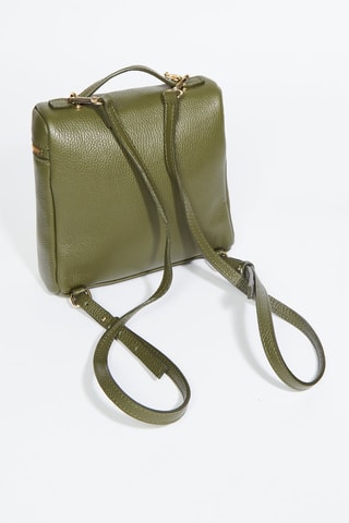 Leren Rugtas Ester - Groen