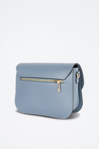 Leren Schoudertas Roma - Blauw