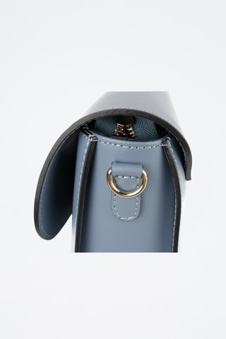 Leren Schoudertas Roma - Blauw