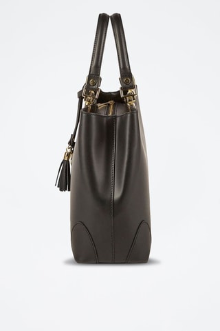 Leren Handtas Armel - Zwart