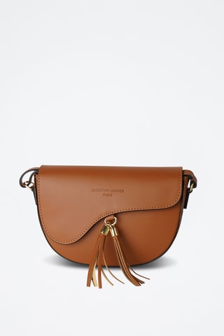 Leren Handtas Kena- - Camel