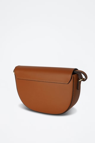 Leren Handtas Kena- - Camel