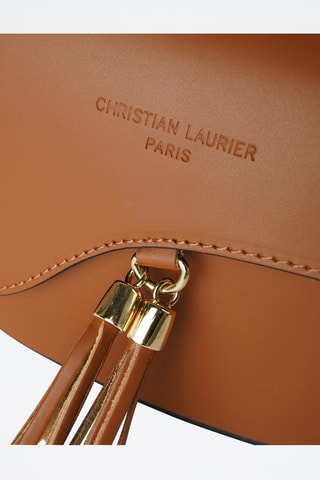 Leren Handtas Kena- - Camel