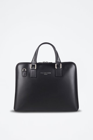 Leren Documententas Jimi - Zwart