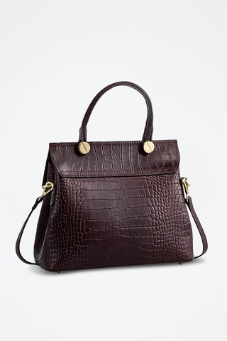 Leren Schoudertas Emy - Bordeauxrood