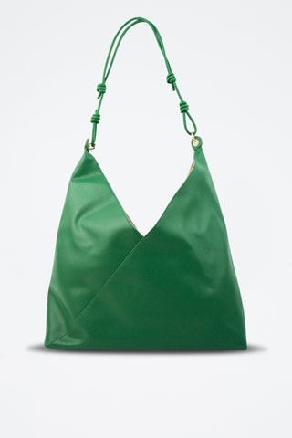 Leren Trendy Handtas Gwen - Groen