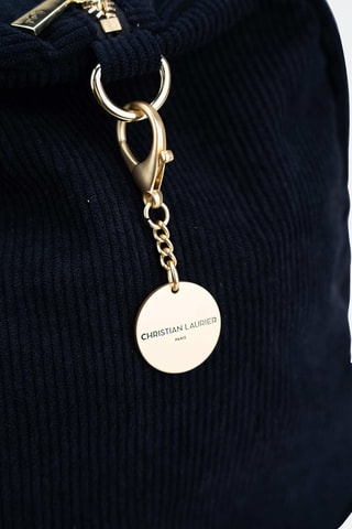 Leren Trendy Handtas Halo - Marineblauw