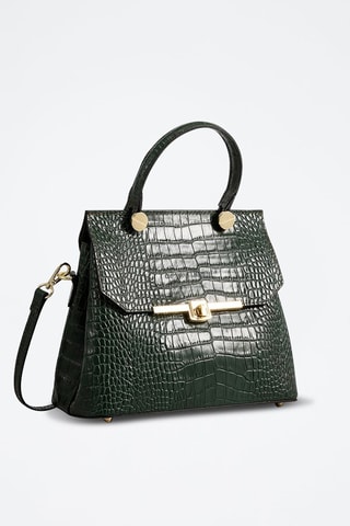 Leren Handtas Emy - Groen