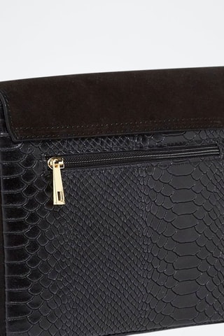 Leren Schoudertas Acil - Zwart