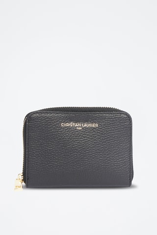 Leren Portefeuille Jaida - Zwart