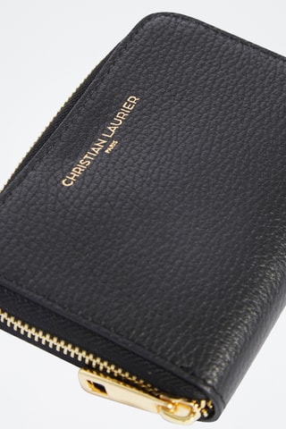 Leren Portefeuille Jaida - Zwart