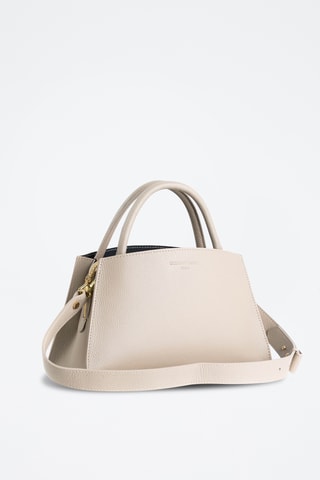 Leren Handtas Horizon - Lichtgrijs